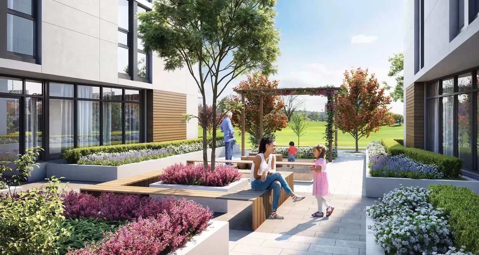 Auberry Langara Residences exterior render